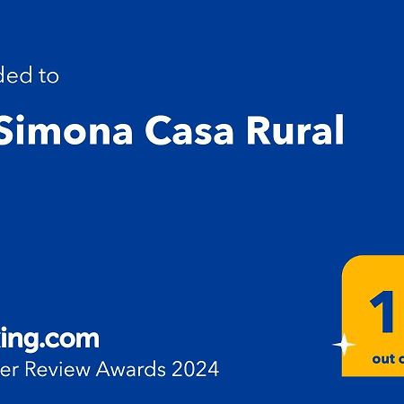 La Simona Casa Rural Perales del Puerto Extérieur photo